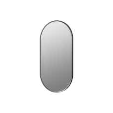 Liffin Oblong Bathroom Mirror with Black Frame 800mm x 400mm